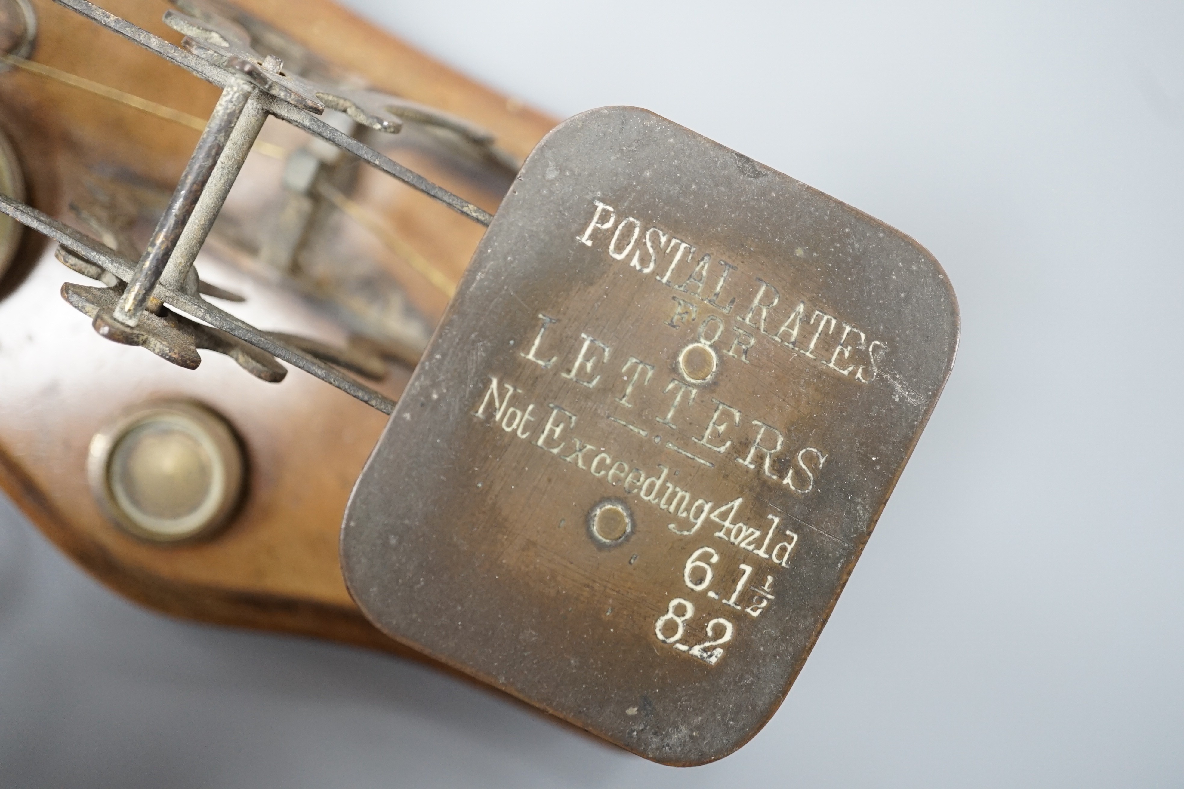 A 19th century engine turned ivory snuff box, scales, boxes etc.